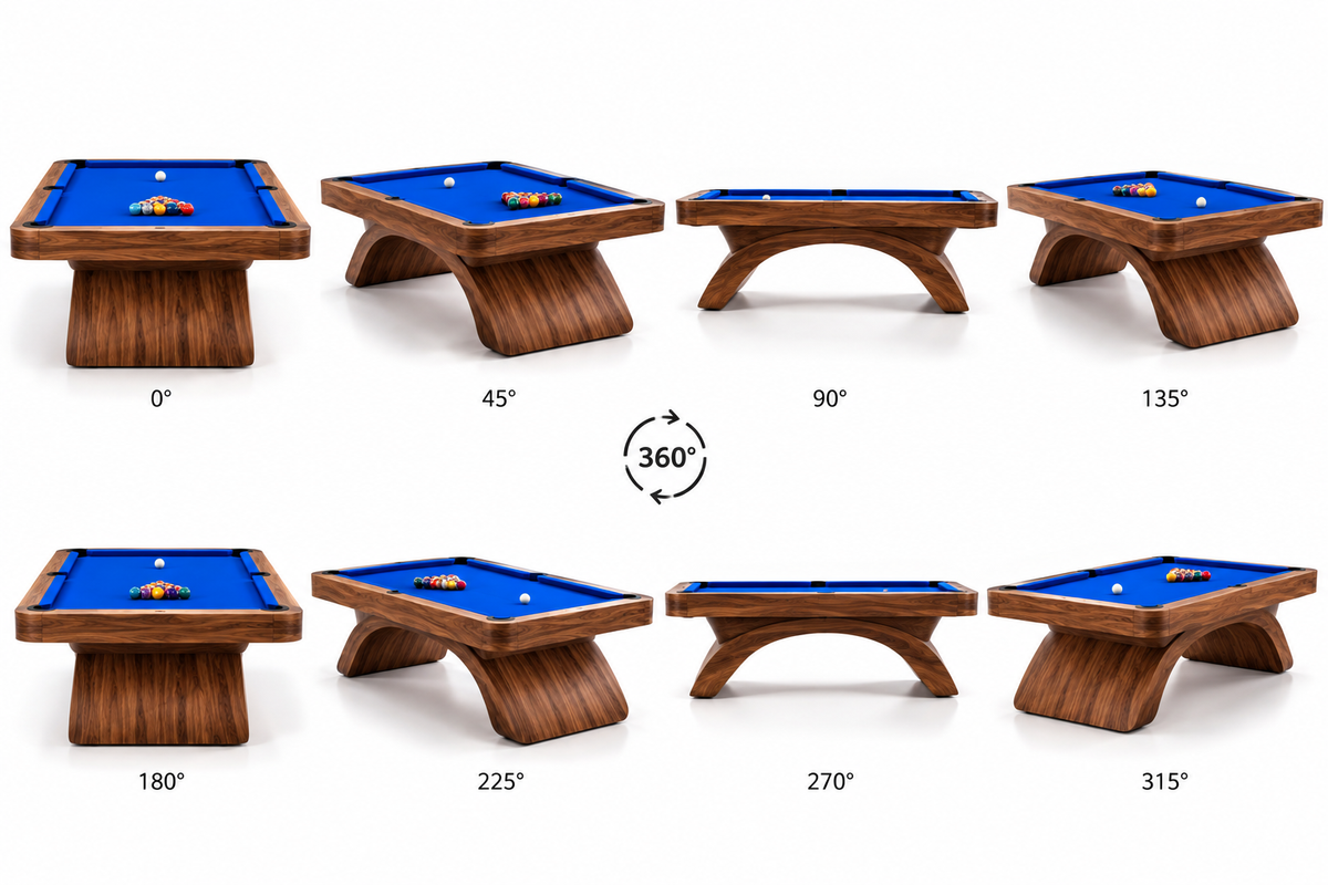 AVEL Billard convertible en table à manger